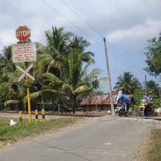 Dishub Pasang Tanda Peringatan di 4 Ribu Palang Pintu KA
