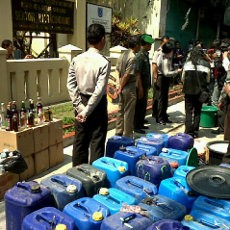 Polsek Kircon Sita 20 Jerigen Tuak