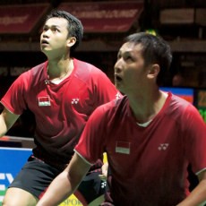 Alvent/Hendra AG Lolos, Markis/Hendra Kalah WO