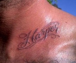 David Beckham Bikin Tato Nama Putrinya