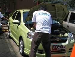 Chevy Siagakan Bengkel Mudik