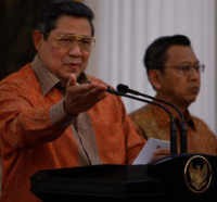 SBY Buka Puasa Bersama di Mabes Polri