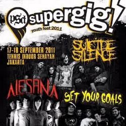 Alesana dan Suicide Silence Konser Bareng di Jakarta