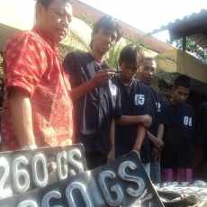 Buron Setahun, Empat Pelaku Curanmor 30 TKP Digulung