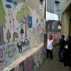 Mural Sepanjang Dago Pojok Butuh 500 Kaleng Cat