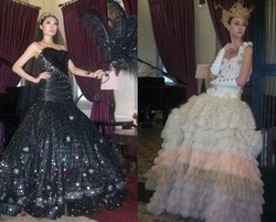 Desainer Muda Rilis Gaun Pengantin Miliaran Rupiah