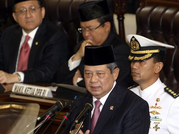 SBY Pidato di Rapat DPR-DPD