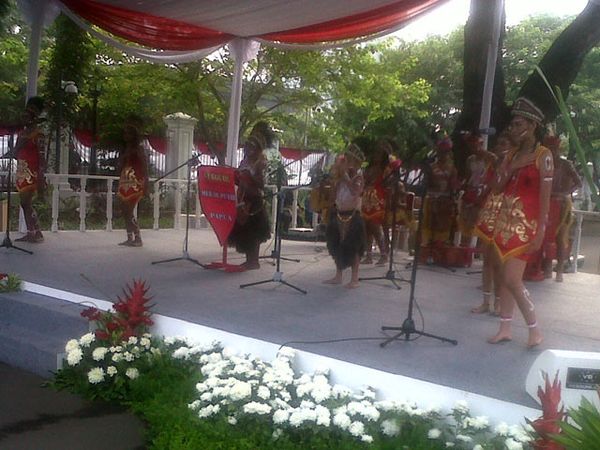 Istana Jelang Upacara HUT RI