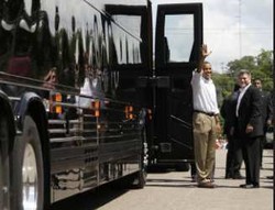 Bus Presiden Obama Berharga Rp 9,3 Miliar