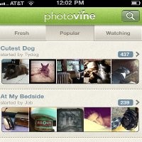 Photovine, Aplikasi Foto Google untuk iPhone