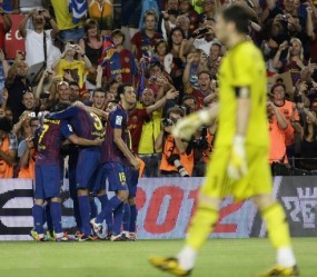 Panas, Barca Bekuk Madrid