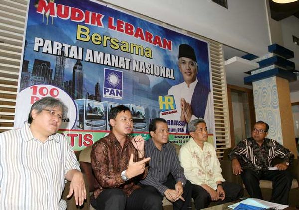 PAN Gelar Mudik Gratis