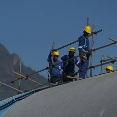 Pekerja di Stadion Maracana Mogok