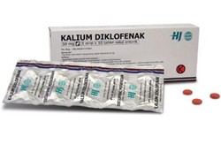 Kalium Diklofenak, untuk Nyeri Inflamasi Pasca Operasi