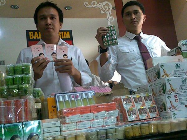 Kosmetik Ponds Ilegal Diamankan