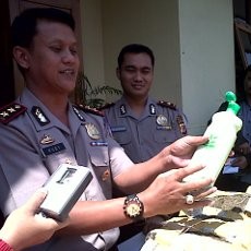 Modus Baru, Ganja Dimasukkan Dalam Botol Body Lotion
