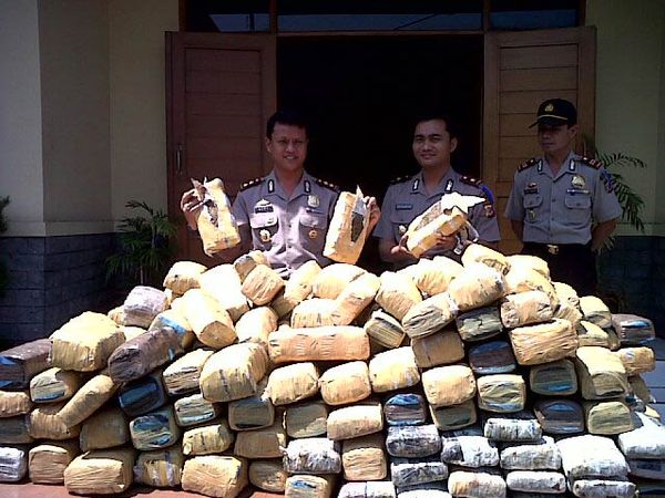 Polresta Cimahi Sita 287 Kg