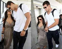 Kim Kardashian Bulan Madu Singkat di Tempat Rahasia
