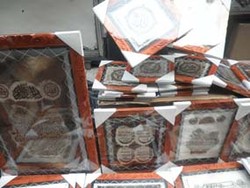 Kaligrafi Berbahan Kulit Kambing Banyak Diminati