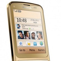 Nokia C3-01 Gold Edition, Ponsel Murah Berlapis Emas