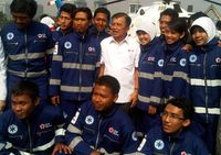 JK Lepas Ribuan Relawan PMI
