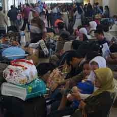 H-3, Jumlah Pemudik di Bandara Juanda Mengalami Peningkatan