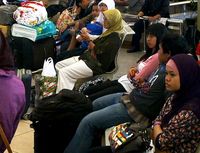 H-3, Pemudik di Bandara Juanda Meningkat
