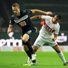 Hertha Petik Kemenangan Perdana