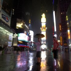 Diterjang Badai Irene, New York Bak Kota Hantu