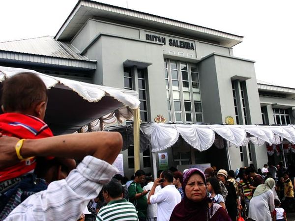 Berlebaran Bersama Keluarga di Rutan Salemba