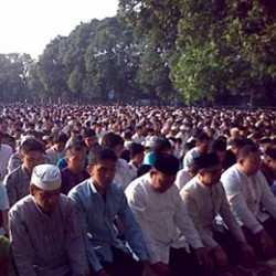 1.472 Titik Salat Id Digelar di Kota Bandung