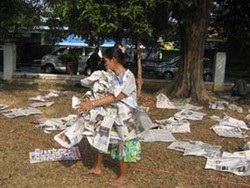 Mengais Rezeki di Idul Fitri