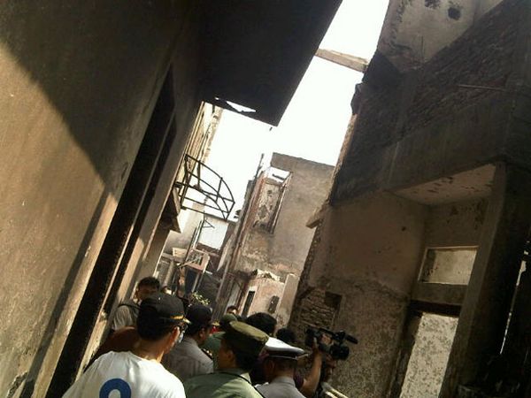 Kebakaran di Tambora