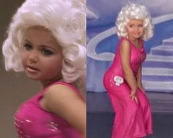 Ikut Kontes, Balita Ini Pakai Payudara & Bokong Palsu