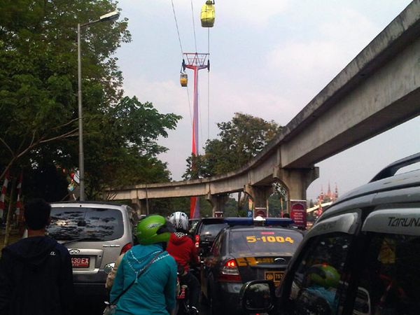 TMII Ramai Pengunjung