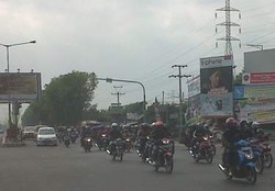Arus Balik Cirebon-Pamanukan Ramai Pemotor