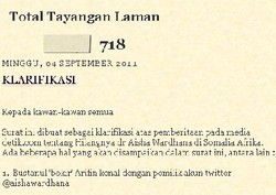 Klarifikasi Bustanul Arifin Tentang Keberadaan dr Aisha Wardhana