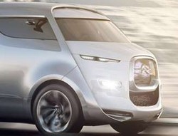 Mobil Van Berbentuk Moncong Babi