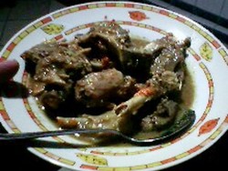 Kerebek Bebek Plus Semur Jengkol Betawi