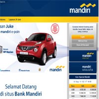 Situs Bank Mandiri Kembali Online
