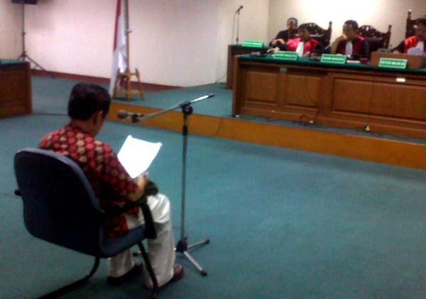 Wafid Muharam Jalani Sidang Perdana