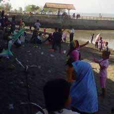 Pantai Kenjeran Dikunjungi 39 Ribu Wisatawan Selama Libur Lebaran