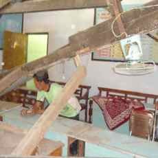 Keropos, Atap Gedung SDN di Madiun Ambruk