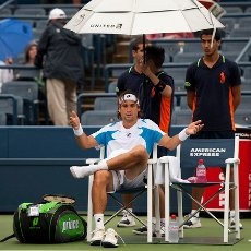 Pertandingan Baru Mulai Sebentar, Disetop Hujan Lagi