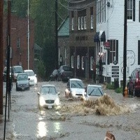 Banjir di Amerika Terparah Dalam 40 Tahun