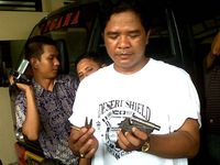 Pistol Rakitan Ditemukan di Dekat Markas Brimob
