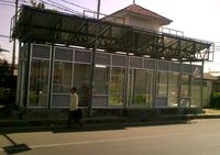 Pembangunan Shelter TMB Mandek