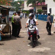 Geng Motor Marak, Polresta Medan Razia ke Sekolah di Medan