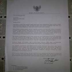 Ini Dia Surat Pengunduran Diri Wakil Bupati Garut Diky Candra