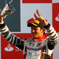 Rio Haryanto Finis Ketiga di Race Pertama